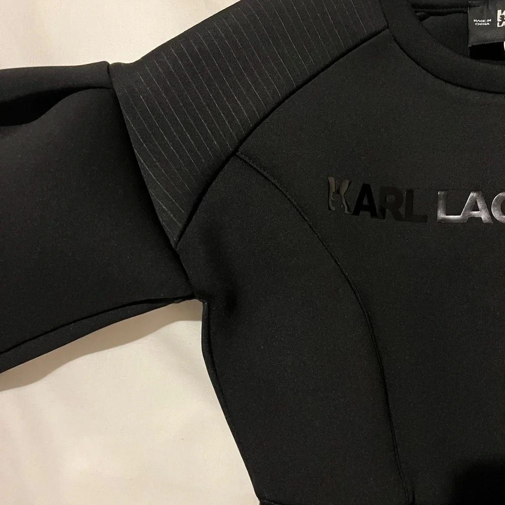 Karl Lagerfeld Kids Black Dress - Picture 6 of 6